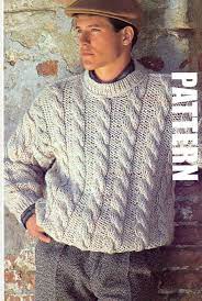 Shop for chunky knit sweater at nordstrom.com. Mens Knitted Sweater Vintage Cable Knit Sweater Chunky Etsy