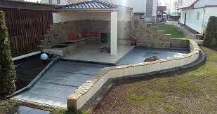 Wohnung oder haus mit garten mieten. Garten Pflaster Beton Luipold Bau