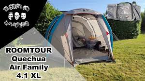 Zelte freshblack die innovation fuer zelte von decathlon dunkler und weniger heiss als in herkoemmlichen zelten jetzt online entdecken. Quechua Air Seconds Family 4 1 Xl Roomtour Decathlon Zelt Youtube
