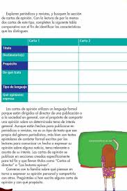 Español sexto grado contestado es uno de los libros de ccc revisados aquí. Pagina 113 Del Libro De Espanol De Sexto Grado Cuadro Contestado Ayuda Plis No Encontre Revistas Y Ya Casi Tengo Que Entregar