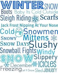 Winter Subway Art Christmas Subway Art Subway Art Winter Fun