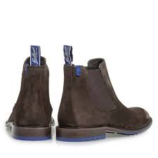 Comfortabele en stoere boots van floris van bommel. Floris Van Bommel Floris Dressed Darkbrown Suede 10902 07 Order Online Oxener Shoes