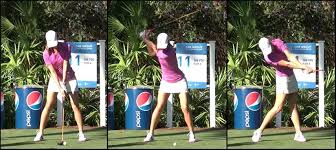 Lpga stars yani tseng and michelle wie can hit the ball 270 yards using their drivers, and their success has a lot to do with technique. Michelle Wie Golf Swing Golf And Course