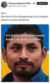 Our immigration policies should not be wielded as union busting, political  cudgels. Or as ways to suppress freedom of speech or assembly.