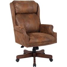 Centennial Oak Executive Chair Tobacco Microfiber Office Chairs For Sale Brown Leather Office Chair Executive Chair