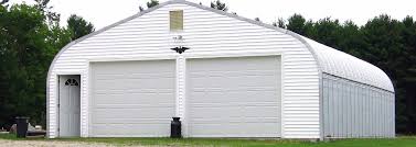 Eversafe prefab garage building kits are manufactured using galvanized steel, giving you increased protection against rusting and corrosion. Metal Garages Steel Arch Garage Buildings From Steelmaster