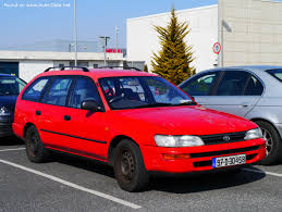 The corolla e20 was the second generation of cars sold by toyota under the corolla nameplate. 1992 Toyota Corolla Wagon Vii E100 2 0 D 72 Hp Technical Specs Data Fuel Consumption Dimensions