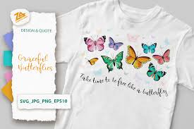 It will be very easy to cut and weed, as the number of points has. Graceful Butterflies With Motivational Quote Svg Jpg Png 711927 Illustrations Design Bundles