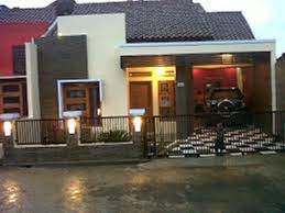 Selain itu, pagar pada rumah minimalis sederhana juga bisa berfungsi sebagai penanda akan luas lahan tanah yang ditempati oleh rumah tersebut. Love The Garage Inside The Gate Minimalist House Design House Design Small House Design