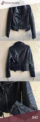 Lulu S Up On A Tuesday Black Faux Leather Jacket Black Faux Leather Jacket Leather Jacket Faux Leather Jackets