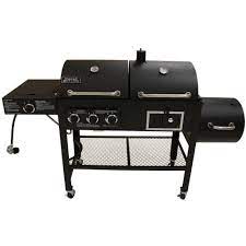 To help you save the time and effort offering the chance to enjoy gas and charcoal grilling, this magnificent piece will take your barbecuing experience to another level. Smoke Hollow Gas Charcoal And Smoker Grill With Side Burner In Black 3500 The Home Depot Gas And Charcoal Grill Propane Gas Grill Charcoal Grill