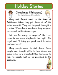 Christian Christmas Reading Comprehension Worksheet Reading Comprehension Worksheets Christmas Reading Comprehension Reading Comprehension