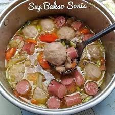 Check spelling or type a new query. Inspirasi Resep Masakan Sup Bakso Sosis Bahan 150 Gram Kulit Ayam Kampung Potong Kecil 10 Butir Bakso 3 Bh Sosis Sapi Potong Potong 1 Bh Wortel Iris Agak Tebal Kol Secukupnya