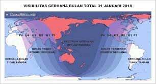 Adapun definisi dari gerhana bulan total adalah peristiwa ketika terhalanginya cahaya matahari oleh bumi sehingga cahayanya tidak sampai ke peristiwa ini hanya terjadi pada saat bulan purnama dan dapat diprediksi sebelumnya. Gerhana Bulan Total 31 Januari 2018 Dongeng Geologi