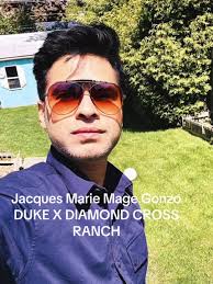 Jacques Marie Mage Gonzo DUKE X DIAMOND CROSS RANCH.