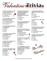Jun 21, 2021 · this is the person who is going to read the trivia questions to the group. 45 Free Printable Valentine Trivia Design Corral