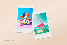 All the elements that you see in the preview images are included (potted plant, hand holding coffee, polaroid. Creative Veila Polaroid Snapshot Picture Mock Up Templates