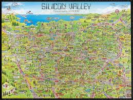 Find the perfect silicon valley map stock photos and editorial news pictures from getty images. Silicon Valley Map 1983 Chm