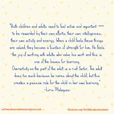 .und zitate von johann wolfgang von goethe: 48 Reggio Quotes Ideas Reggio Childhood Education Quotes