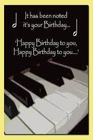 Pin By Jerri Mcabee On Happy Birthday Happy Birthday Piano Happy Birthday Notes Happy Birthday Man