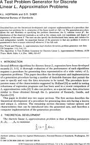 By conducting this test we have to check whether applcation satisfies following requirement. A Test Problem Generator For Discrete Linear L 1 Approximation Problems Acm Transactions On Mathematical Software