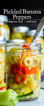 Super Quick Refrigerator Pickled Banana Peppers Are A Fabulous Component To Sandwiches Pi Stuffed Banana Peppers Stuffed Peppers Canned Banana Peppers Recipe