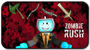 Roblox Zombie Rush Z Weapons Pack 1 Gameplay I Have New Toys Youtube