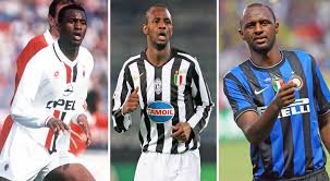 Vieira'nın takım içindeki lakabı 'le long'tu. Diese Kicker Spielten Fur Milan Inter Und Juventus
