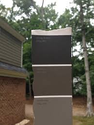 View interior and exterior paint colors and color palettes. Painting Our Garage Doors A Richer Deeper Color Young House Love