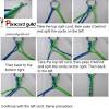 Tape the knot to a flat surface where you can work the braid. 3