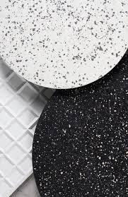trends the simplicity of black and white huskdesignblog terrazzo terrazzo furniture terrazzo design