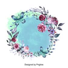 Beautiful Hand Paint Watercolor Frame Flower Flowers Beautiful Flower Png Transparent Clipart Image And Psd File For Free Download Butterfly Frame Watercolor Beautiful Flowers