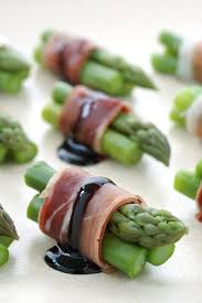 Asparagus And Prosciutto Bites With Reduced Balsamic Recipe By Paul Hegeman Food Appetizer Recipes Balsamic Recipe