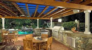 For smaller spaces, try one of the projects with just a sink and prep counter for you to mix drinks or put the finishing touches on your food. Awesome Outdoor Kitchen Ideas For Your Guests Refreshment Outdoor And Patio Ideas Designs And Diy Plans