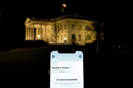 Twitter's permanent ban of former president donald j. Twitter Bans President Trump S Personal Account Permanently Wsj