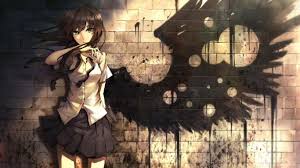 February 17, 2021 by admin. Black Haired Female Anime Character Wallpaper Anime Wings Bricks Skirt Graffiti Anime Gir Anime Wallpaper Anime Backgrounds Wallpapers Character Wallpaper
