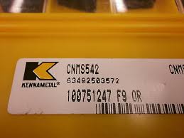 6 New Kennametal Cnms 432 Carbide Inserts Cnms12 04 08
