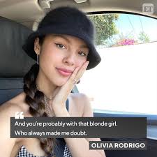 I was at a tipping point in my life for countless reasons. Entertainment Tonight V Twitter That Blonde Girl Has Seemingly Entered The Chat Https T Co Gukth31yqp Olivia Rodrigo Sabrina Carpenter