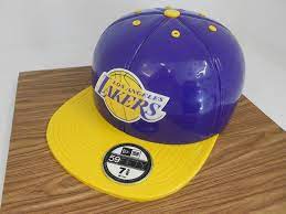 Lakers Hat Cake 1600 Hat Cake Lakers Hat Lakers Birthday
