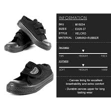 Check spelling or type a new query. Ready Stock Size 28 37 6 12 Tahun Kasut Sekolah Budak Jenis Fabrik Children Black Velcro