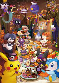 ハロウィンの晩餐会を楽しんでいるポケモンたちが描かれた「Pokémon Pumpkin  Banquet」のキュートなグッズが登場！【オンライン発売中】｜ポケモンだいすきクラブ
