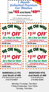 Our new app has launched! The Car Wash Coupons Car Wash And Auto Detailing Discounts In Cleveland Ohio Bedford Heights North Randall