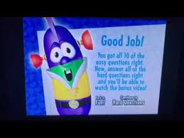 Well, what do you know? Veggietales Larryboy And The Rumor Weed Trivia Game Youtube