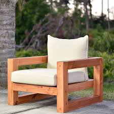 Grab This Free Set Of Plans To Build Your Own 4 By 4 Chair For More Info On This Build Check Out The Modern Outdoor Chairs Outdoor Chairs Diy Patio Furniture