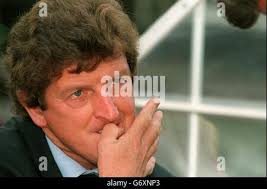Roy Hodgson, directeur de l'Inter Milan, morde ses ongles Photo Stock