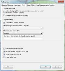 Misc Tab Help Arcgis For Desktop