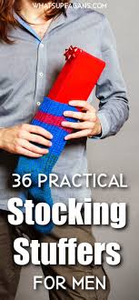 Make the stocking the gift they most look forward to with a little planning and some thought. 36 Practical And Traditional Stocking Stuffers For Men