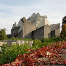 April 2021, wallfahrt neviges, velbert, nrw. Brutalist Buildings Pilgrimage Church Neviges By Gottfried Bohm