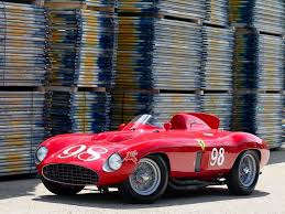 1955 ferrari 857 sport scaglietti spyder with its 4 cylinder 3 5 liter twin spark engine ヴィンテージカー クラシックカー フェラーリ