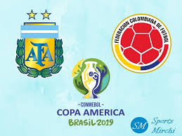It was held in brazil and took place between 14 june and 7 july 2019 at 6 venues across the country. Argentina Vs Colombia Copa America 2019 Football Match Sports Mirchi